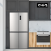 CCD500NS CHIQ 503 L French Door Fridge - Silver Fridge
